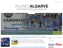 Tablet Screenshot of planetalgarve.com